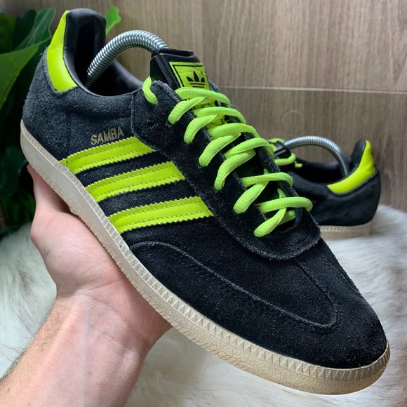 adidas samba black yellow